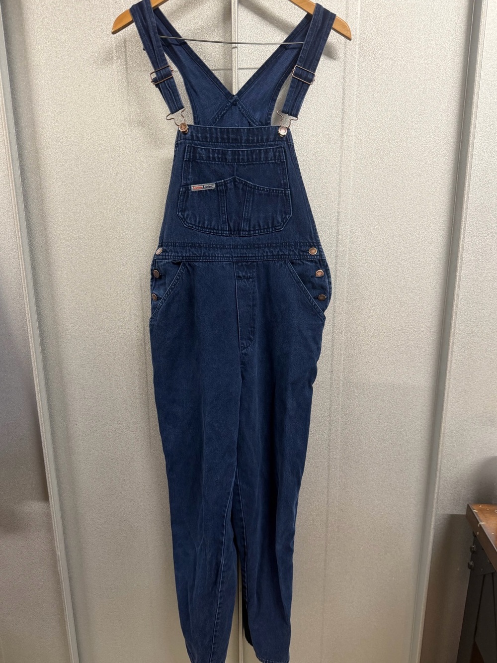 London London Denim Overalls Vintage Carpenter Style Medium